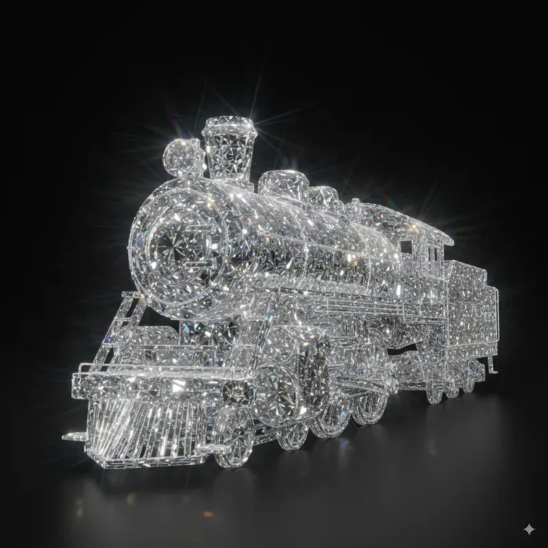 Stunning Diamond Sculptures