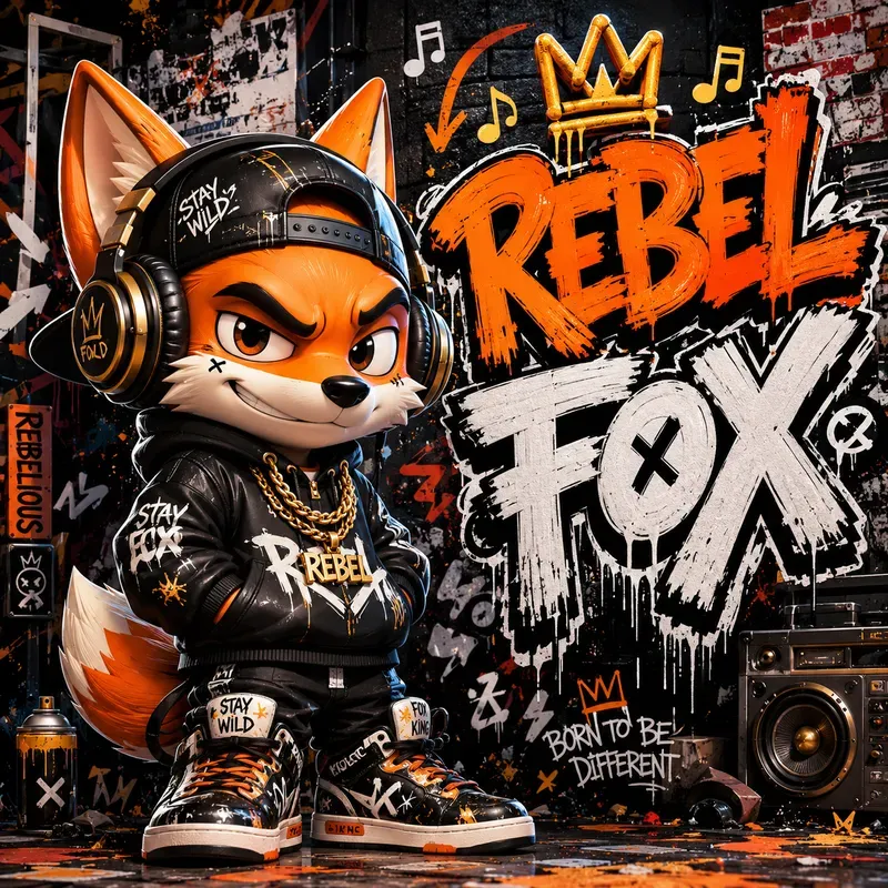 Urban Graffiti Designer Toy Mascots Packs