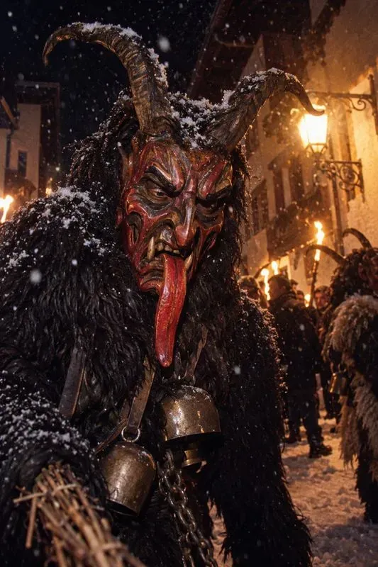 Vintage Krampus Night Photos