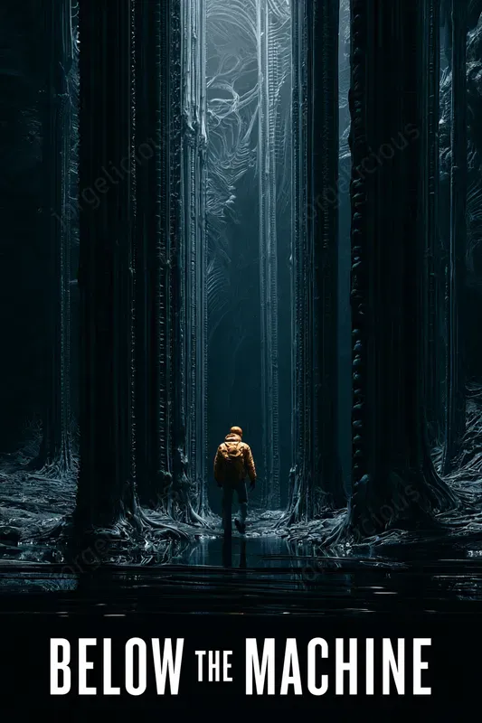 Biomechanical Scifi Horror Covers