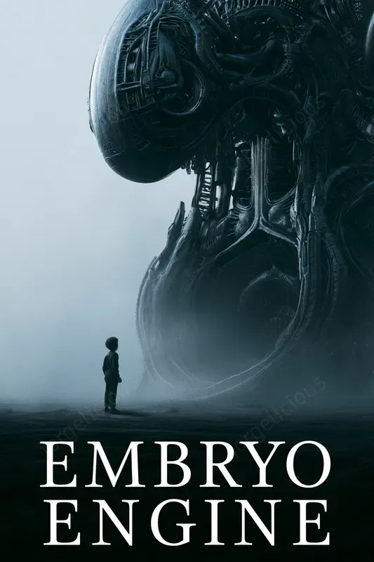 Biomechanical Scifi Horror Covers