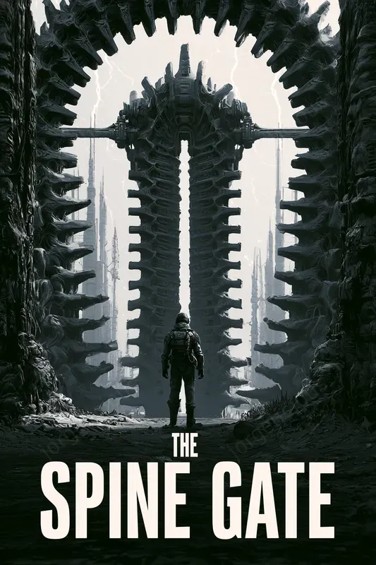 Biomechanical Scifi Horror Covers