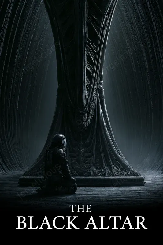 Biomechanical Scifi Horror Covers