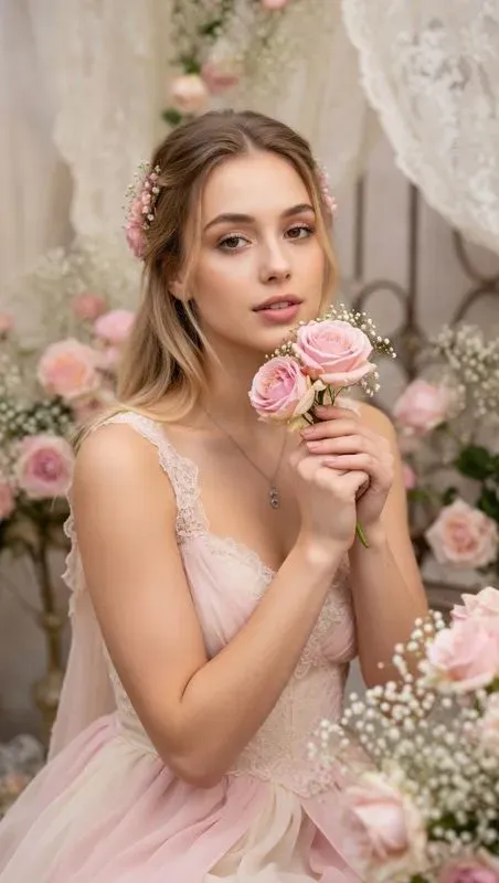Floral Spring Fashion Photo Generator