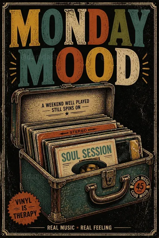 Vintage Distressed Object Poster Makers