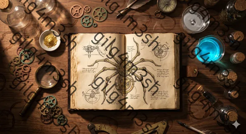 The Alchemists Grimoire Flatlays