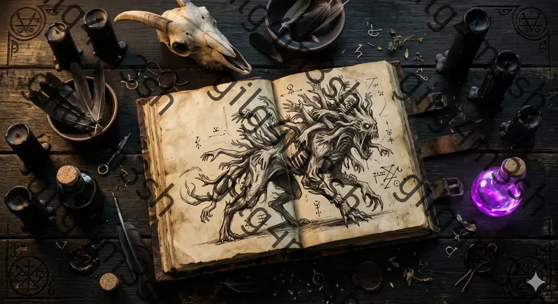 The Alchemists Grimoire Flatlays