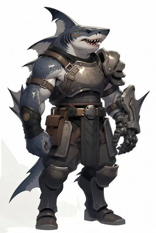 Animal Warrior Game Character Conceptart