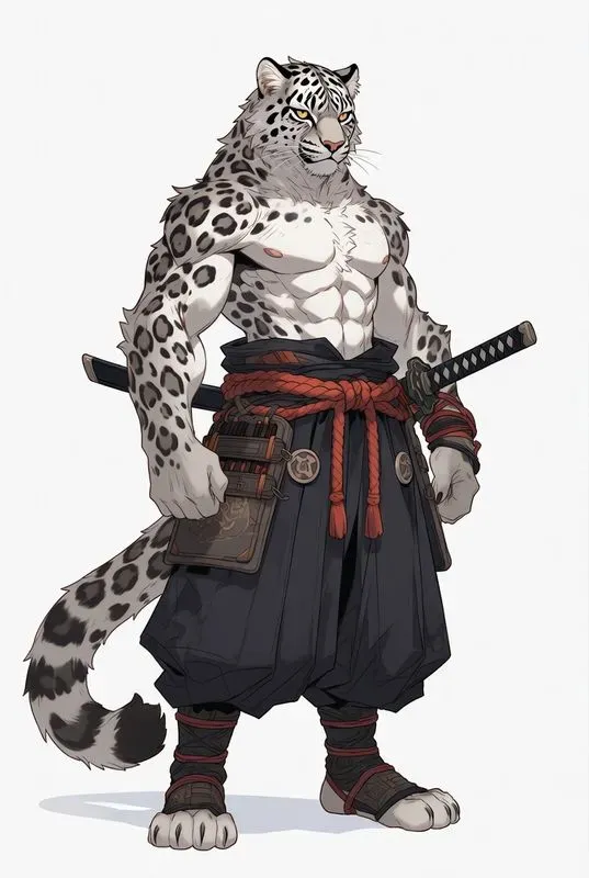 Animal Warrior Game Character Conceptart