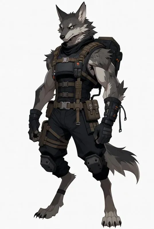 Animal Warrior Game Character Conceptart