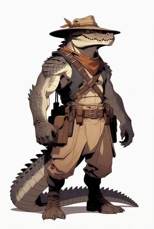 Animal Warrior Game Character Conceptart
