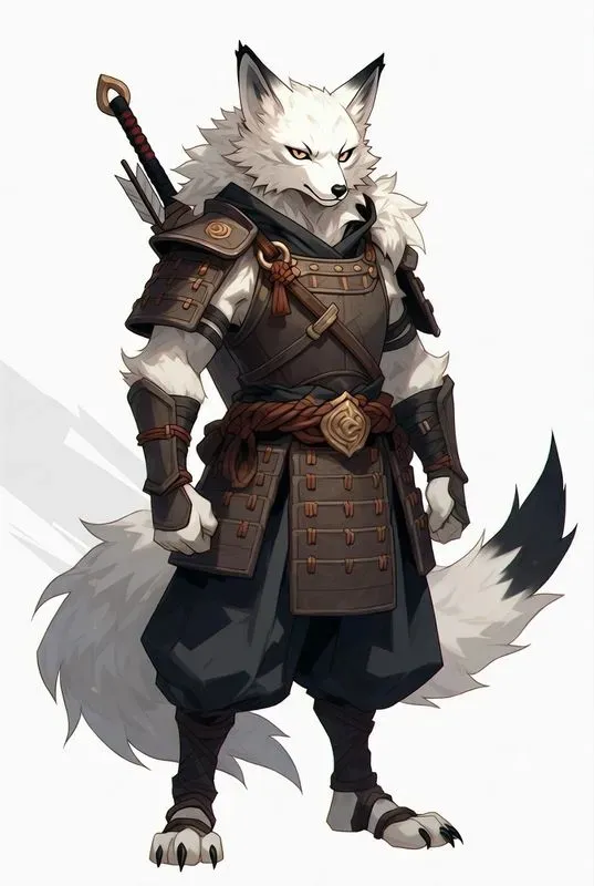 Animal Warrior Game Character Conceptart