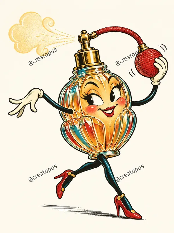 Retro Cartoon Mascot Characters