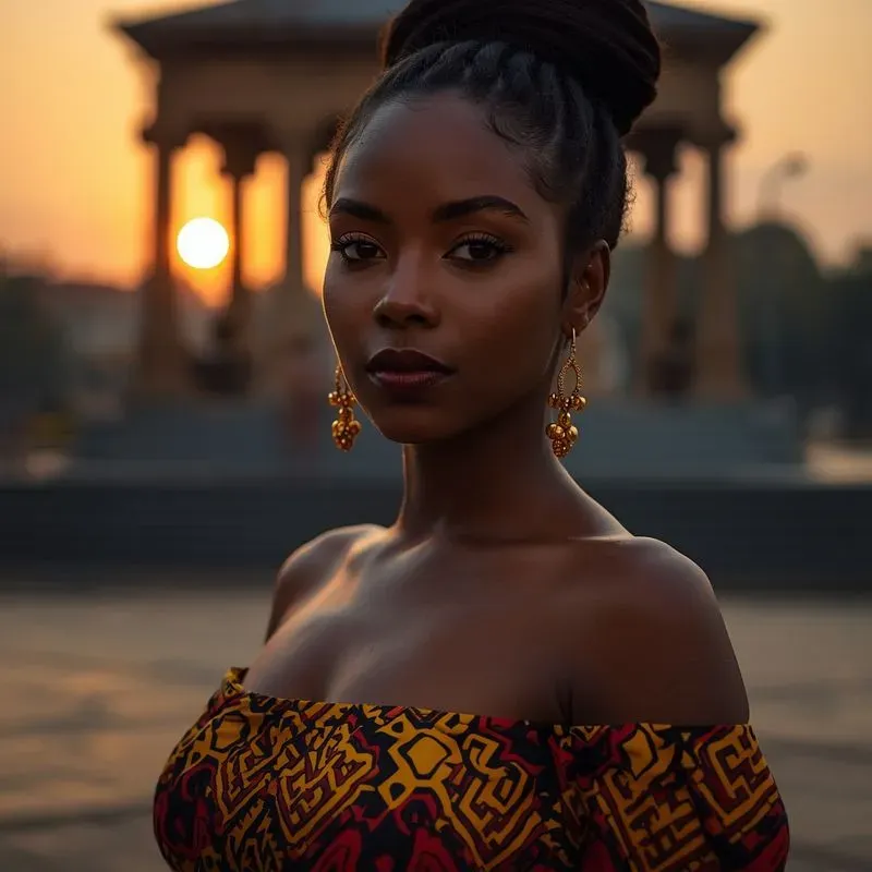 Cinematic Ghana Heritage Portraits