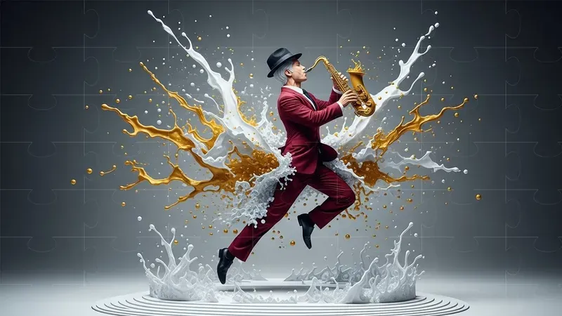 Dynamic Urban Paper Art