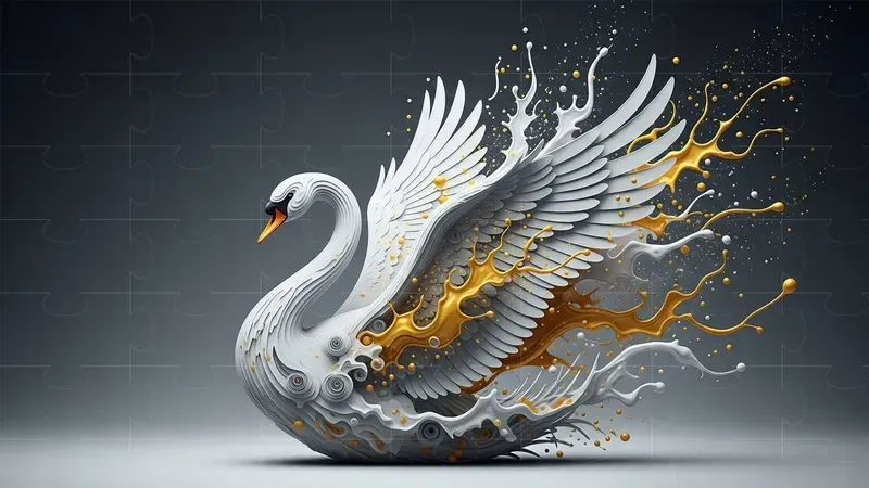 Dynamic Urban Paper Art