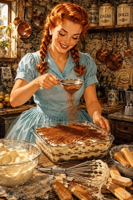 Dynamic Retro Italian Kitchen Pin Ups