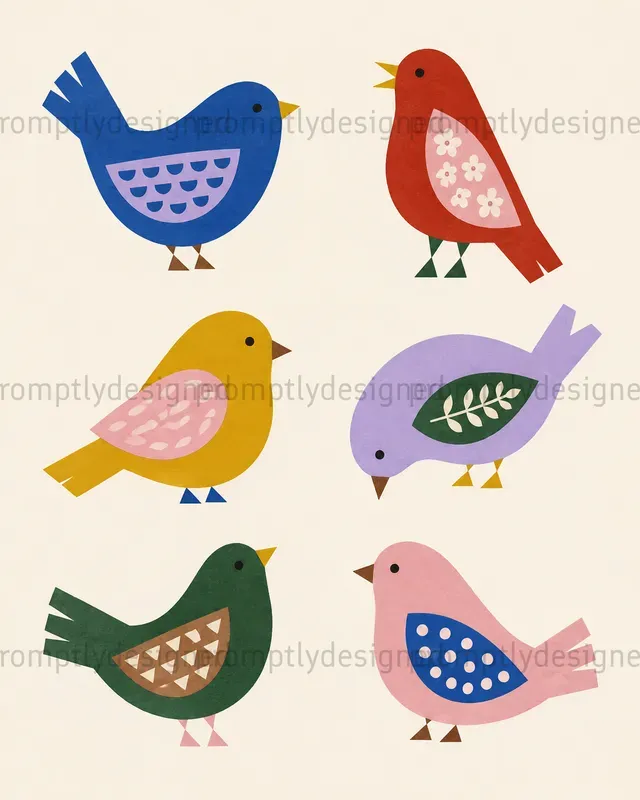 Colorful Etsy Wall Art Prints