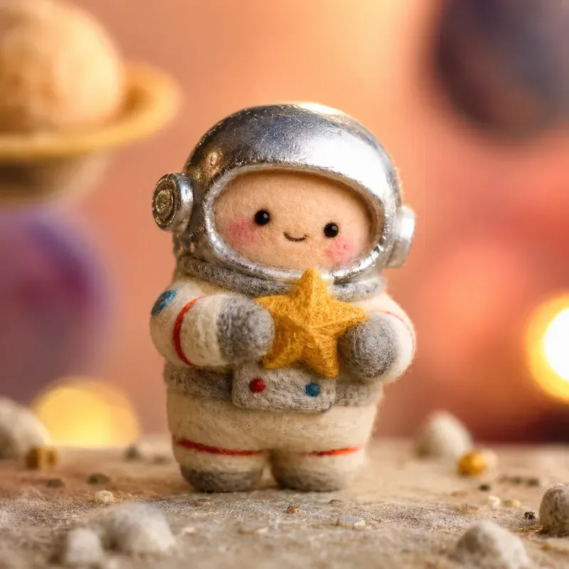 Needle Felted Cute Chibi Character Creations