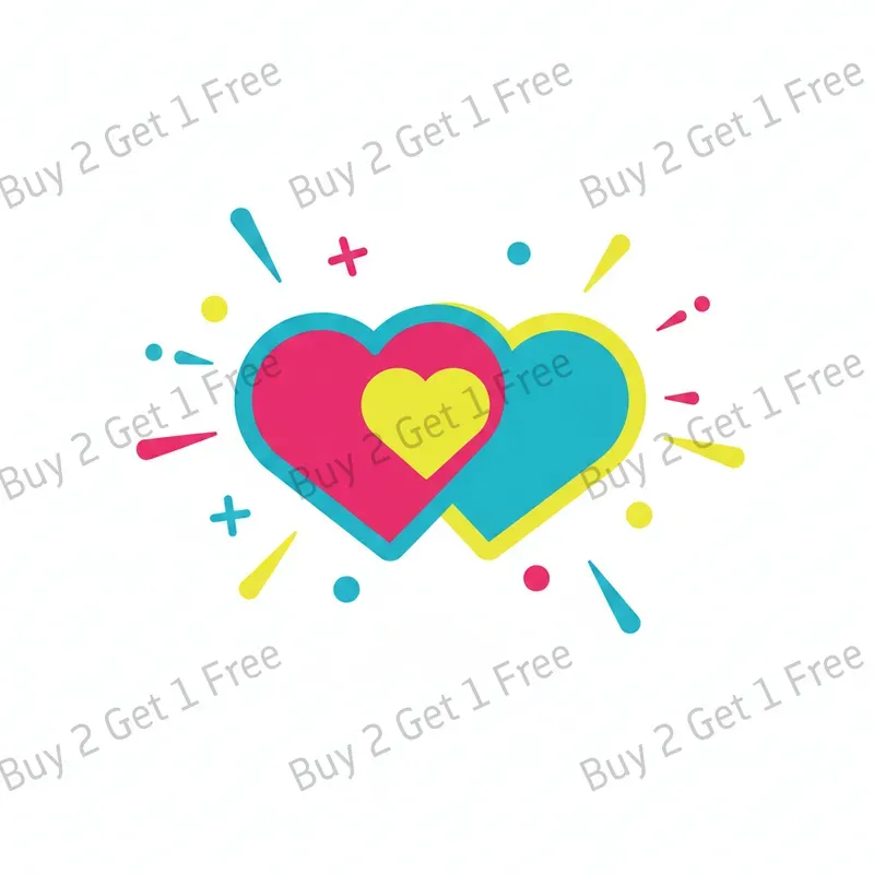 Neon Love Pop Art Clipart Makers