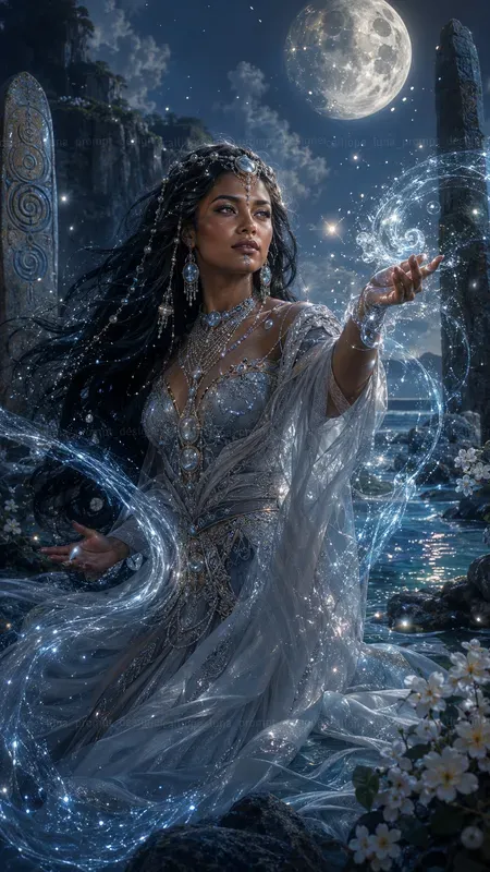 Beautiful Moon Goddesses