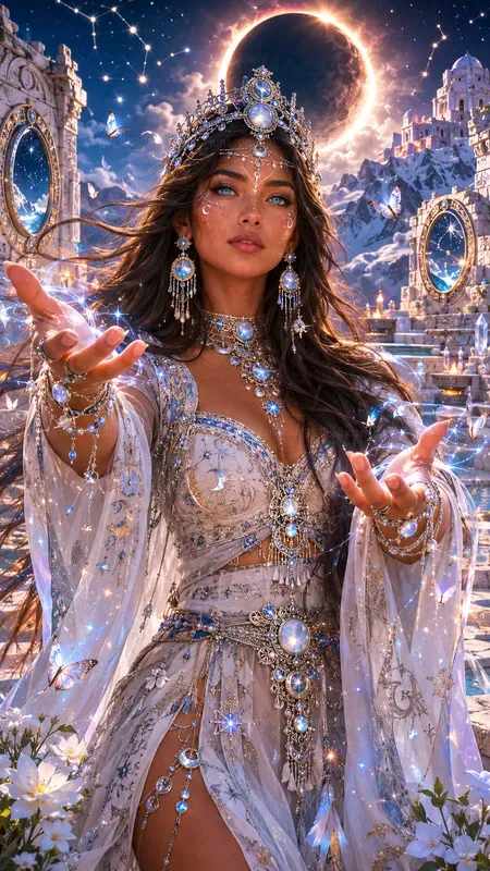 Beautiful Moon Goddesses