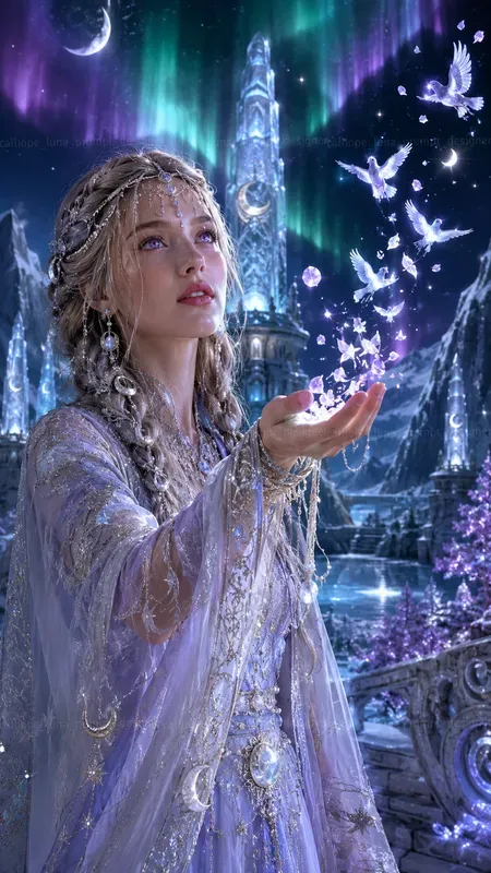Beautiful Moon Goddesses