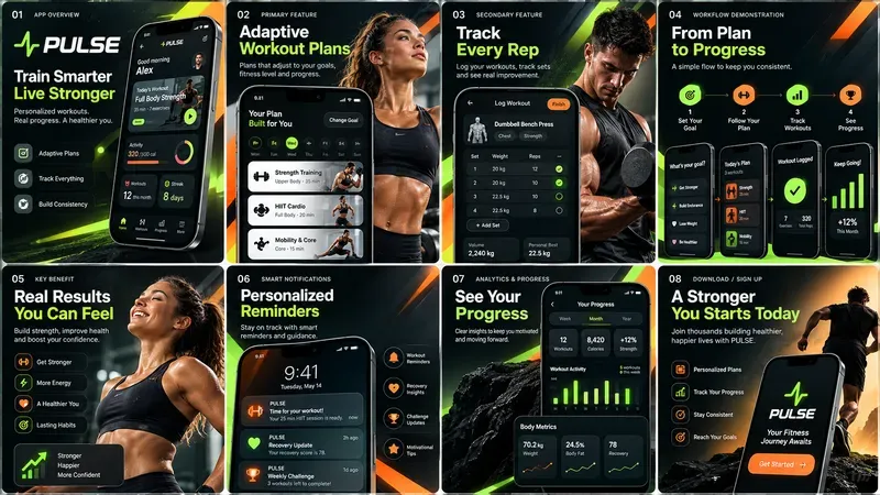App Feature Showcase Kits