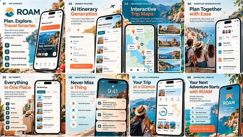 App Feature Showcase Kits
