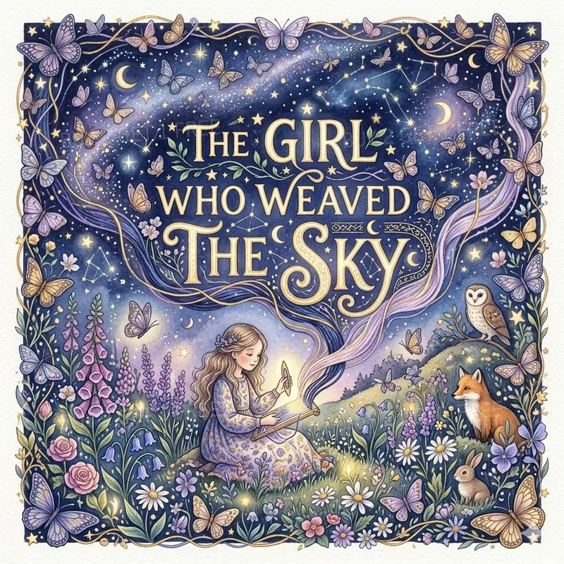 Cosmic Childrens Storybook Typography