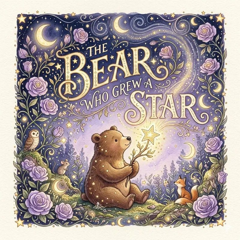 Cosmic Childrens Storybook Typography