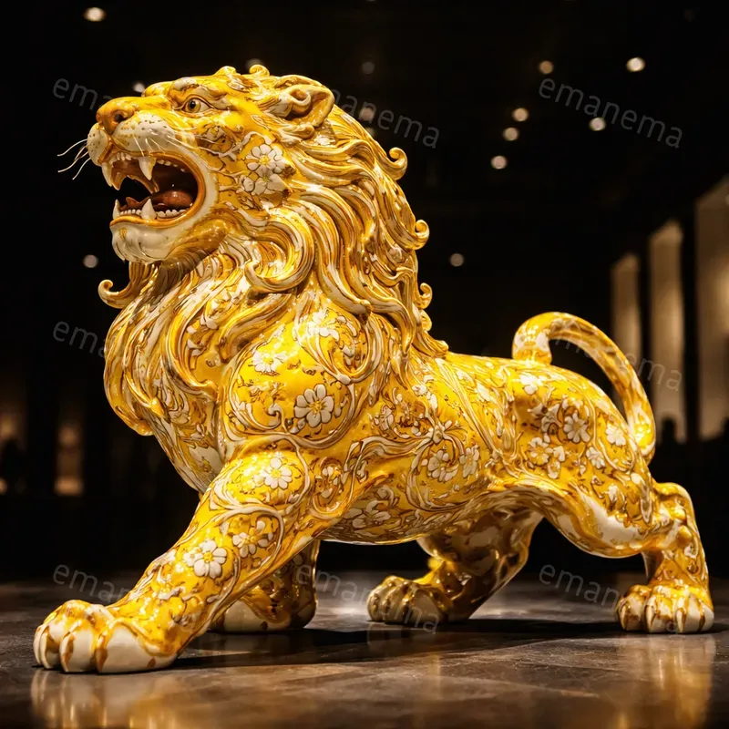 Decorated Ceramic Animals