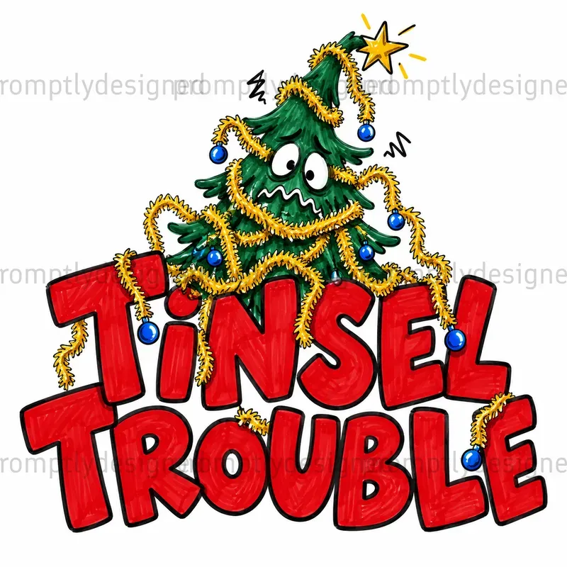 Playful Christmas Doodles