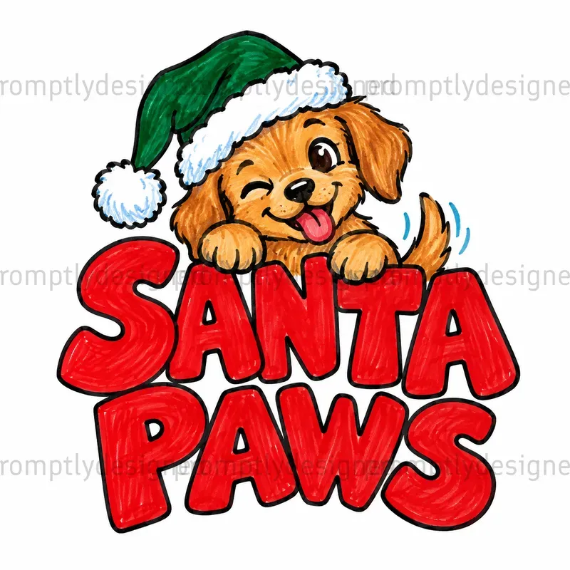 Playful Christmas Doodles