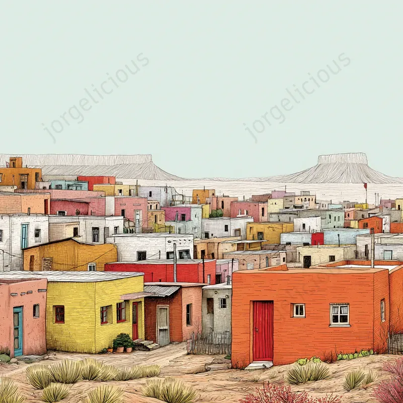 Illustrated Travel Sketch Art