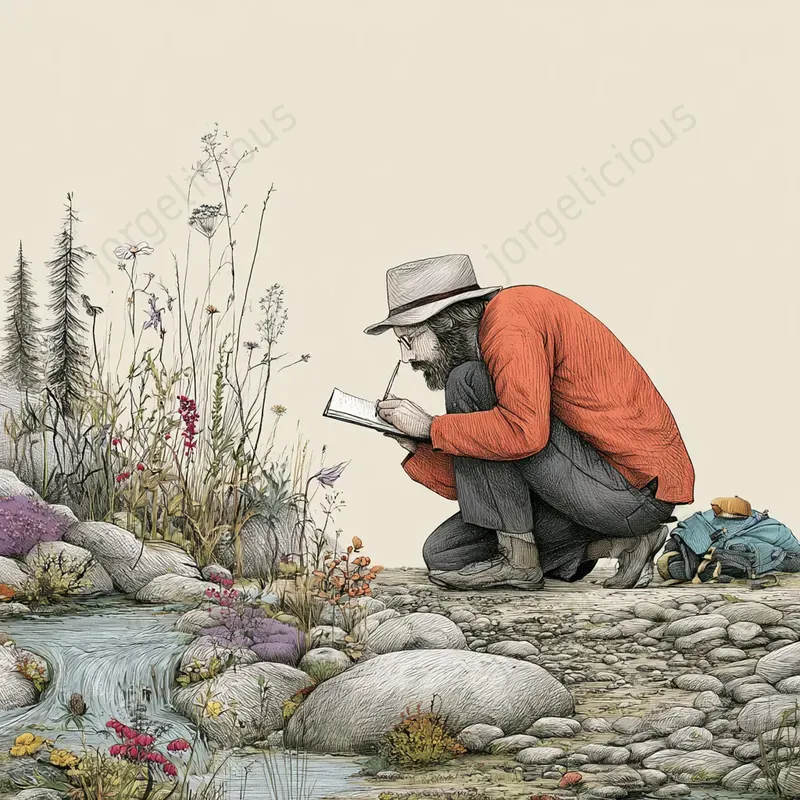 Illustrated Travel Sketch Art