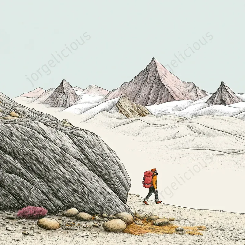 Illustrated Travel Sketch Art