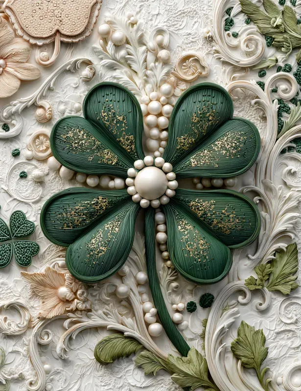 Elegant Saint Patricks Day Illustrations
