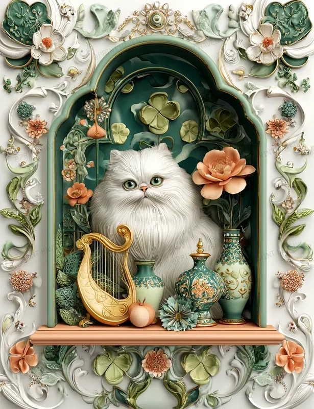 Elegant Saint Patricks Day Illustrations