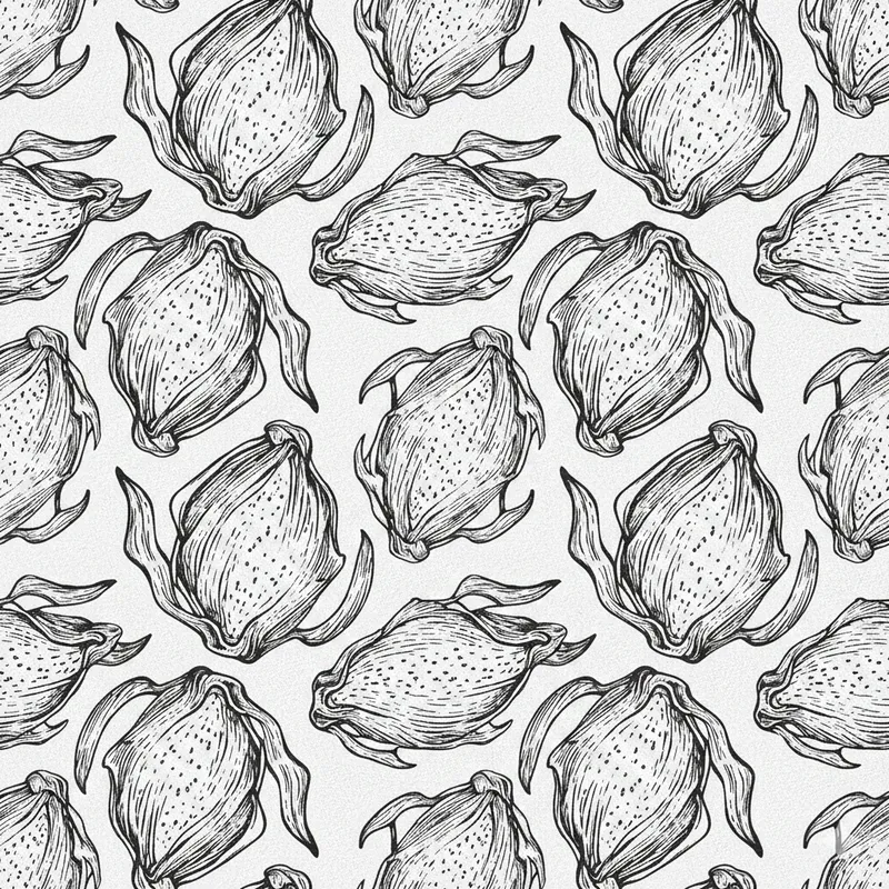 Monochrome Engraved Seamless Patterns