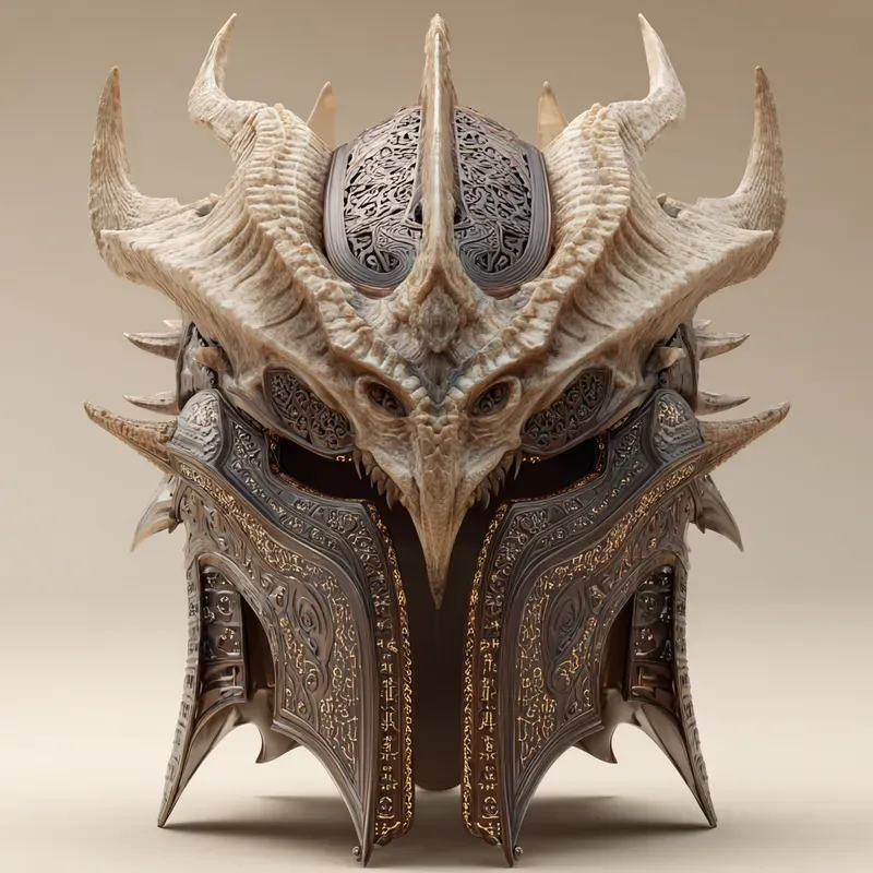 Epic Fantasy Helmet Concept Designs
