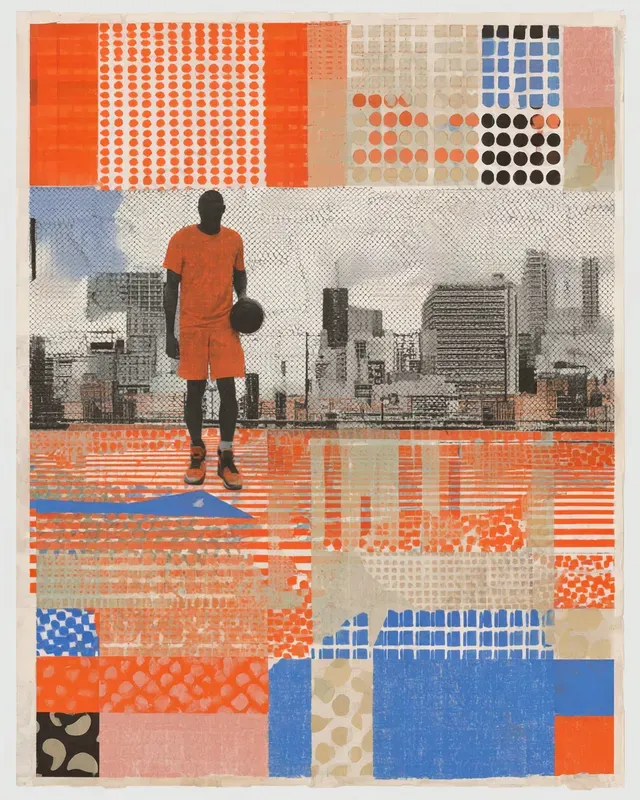 Editorial Collage Poster Prints