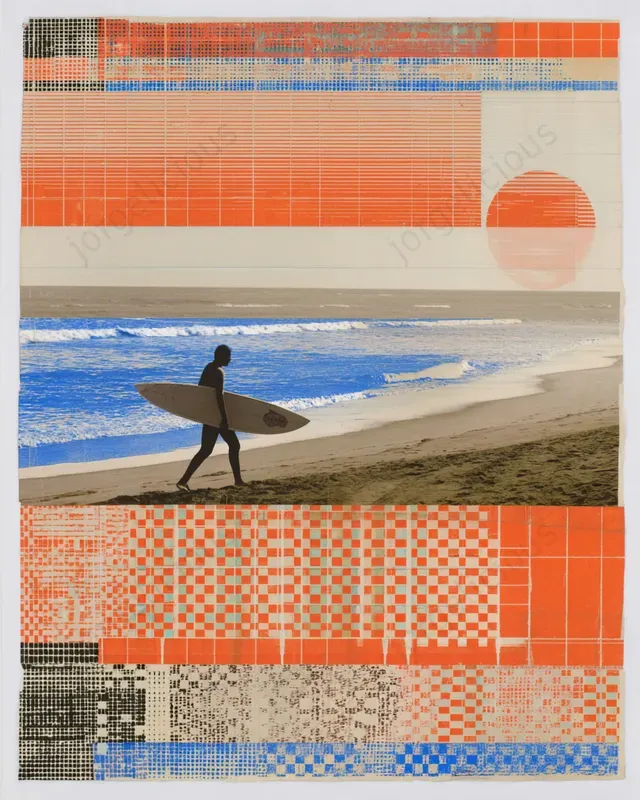 Editorial Collage Poster Prints