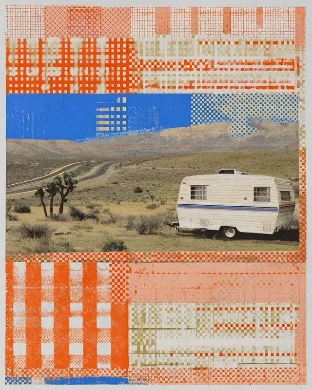 Editorial Collage Poster Prints
