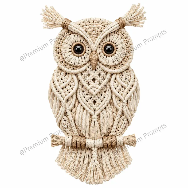 Macrame Shaped Objects Cliparts