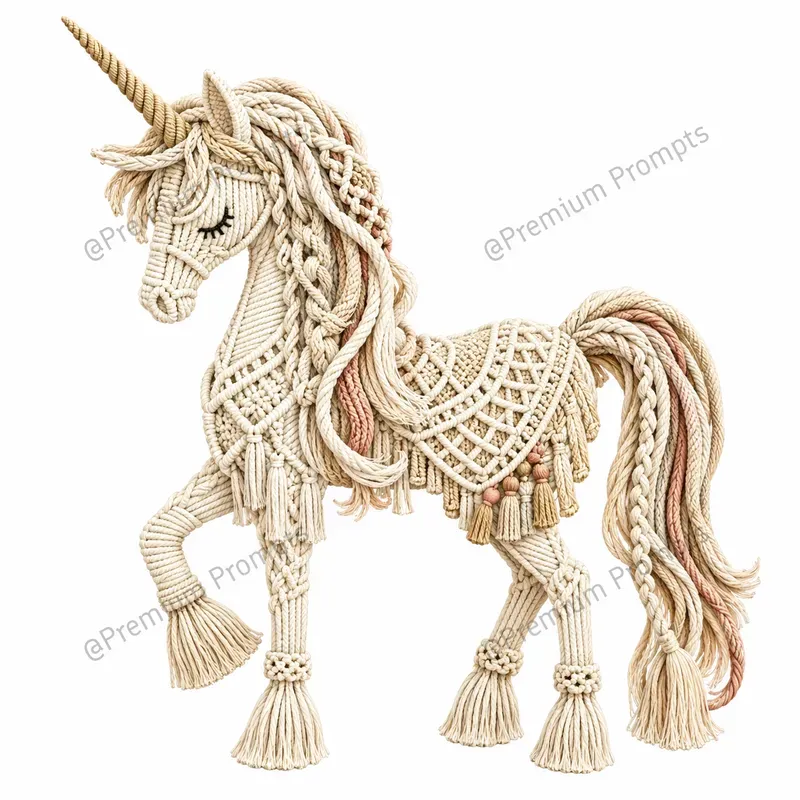 Macrame Shaped Objects Cliparts