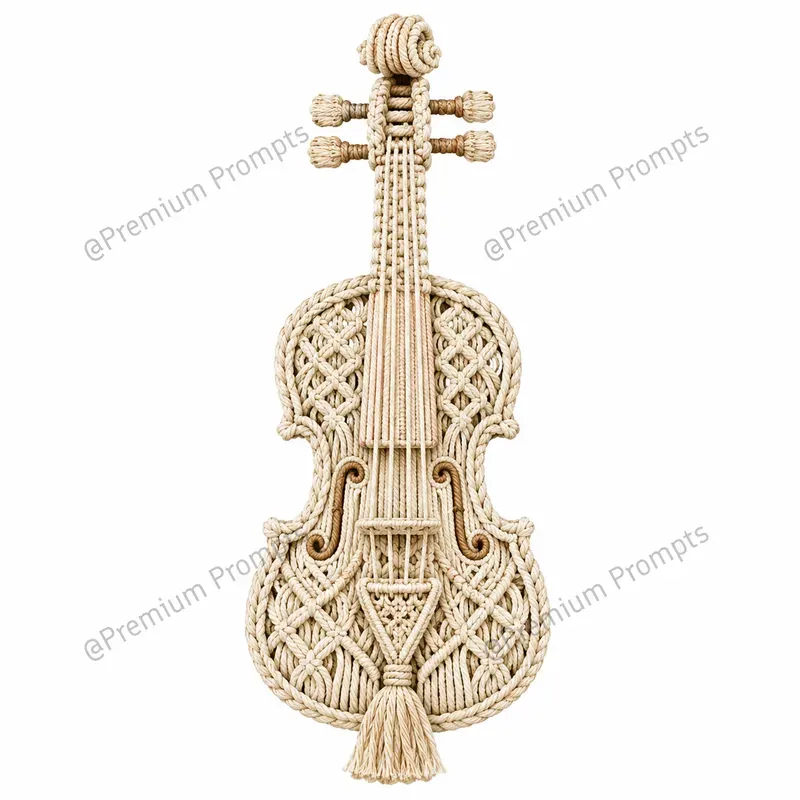 Macrame Shaped Objects Cliparts
