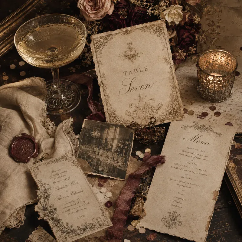 Heirloom Wedding Ephemera