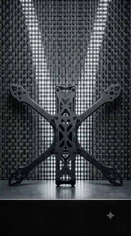 Triaxial Carbon Composite Grid Stages