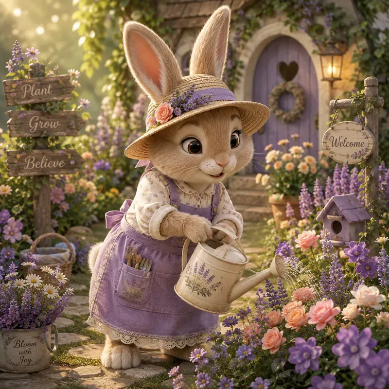 Charming 3D Character Illustrations